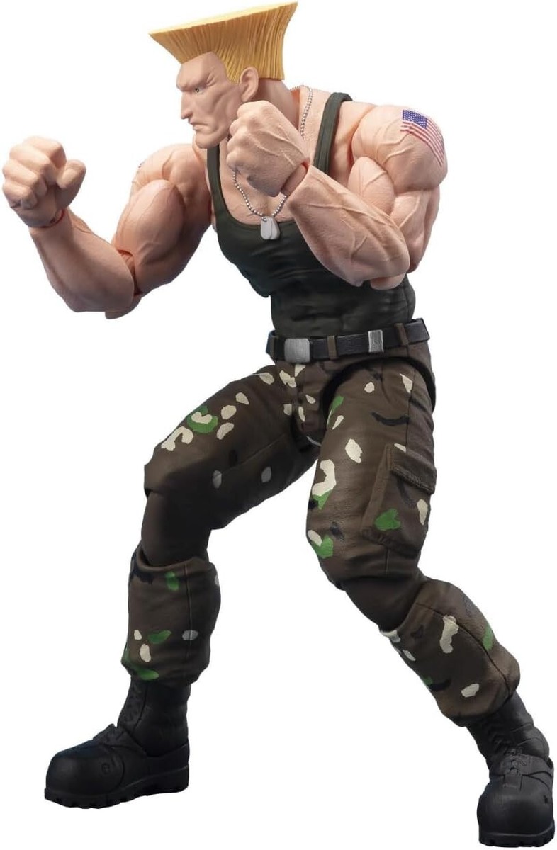 ゲームキャラクター Street fighter S.H figuarts Guile figure Street-Fighter-S-H-Figuarts-