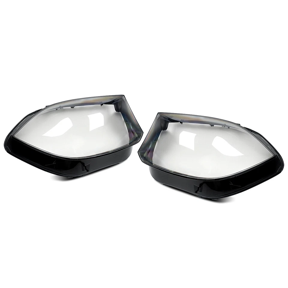 一对车头灯镜头盖透明适用于梅赛德斯奔驰 GLS X166 GLS450 GLS550 16-19 — 第 4/4 张图片