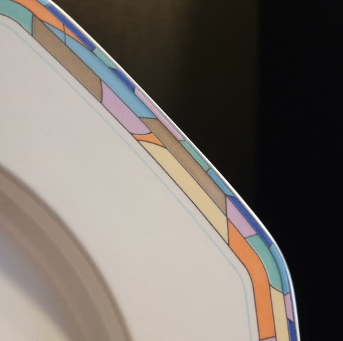 Color Parade DV011 Octagonal Dinner Plate by Mikasa Gallery *Discontinued Style* - Picture 5 of 12