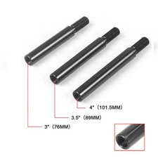 M10X1.25 3" 3.5" 4" Shift Knob Extender Extension Lever Gear Manual Shifter Rod