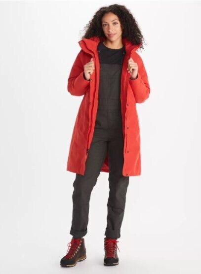 MARMOT WOMEN'S CHELSEA DOWN INSULATED SNOW COAT JACKET BLACK