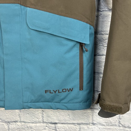 Flylow Men Roswell Full Zip Winter Jacket Ski Snowboard Coat Pockets Size Small - Picture 7 of 14