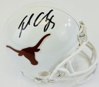 JAMAAL CHARLES SIGNED TEXAS LONGHORNS MINI FOOTBALL HELMET AUTOGRAPH HOOK EM J5