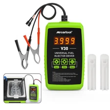 Universal Fuel Injector Tester Cleaner Adapter Set 12V Car DIY Cleaning Tool Kit