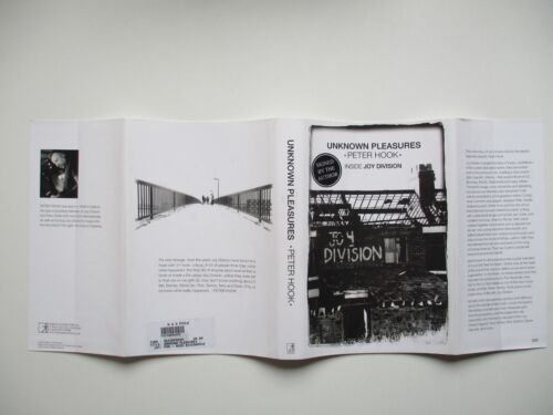 SIGNED Peter Hook UNKNOWN PLEASURES Inside Joy Division 2012 FIRST EDITION Fine - Picture 2 of 16