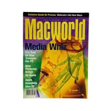 MacWorld Magazine November 1996 The Best AV Mac Trounces the PC No Label VG