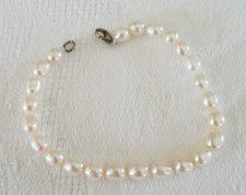 Superbe bracelet ancien en perles véritables