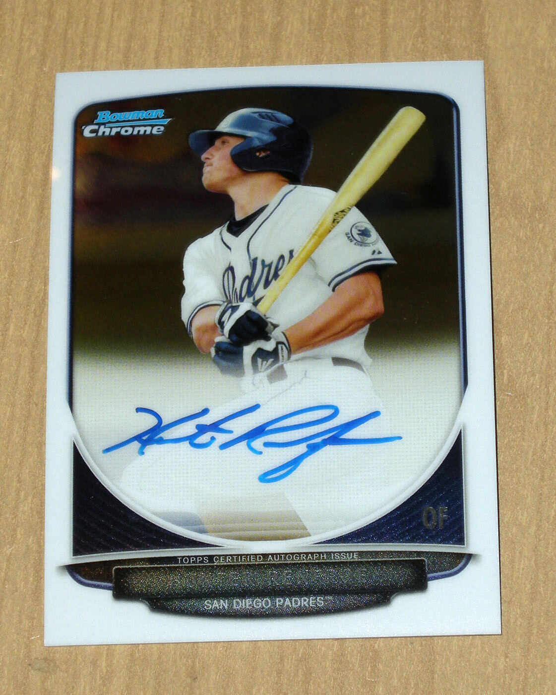 2013 Bowman Chrome (Draft) autograph Hunter Renfroe