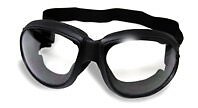 Eliminator Deluxe Clear Anti-fog Padded Dirt Bike Motorcycle Goggles With