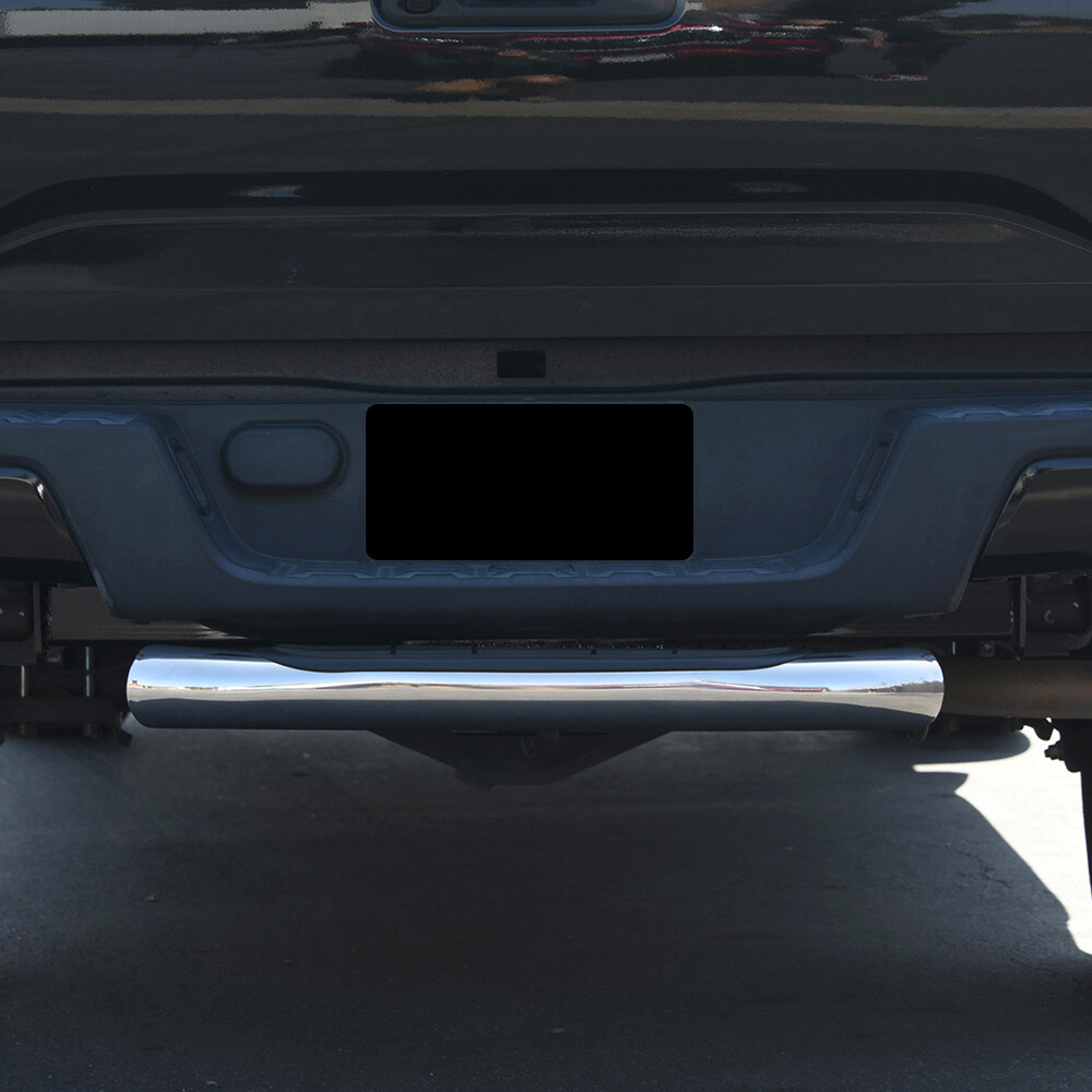 TLAPS 3" Tube Rear Trailer Hitch Step Bar w/2" Tow Receiver Chrome For Chevy T01