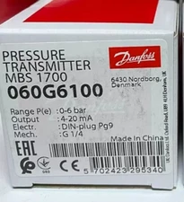 NEW DANFOSS MBS1700 060G6100 Pressure Transmitter UPS shipping