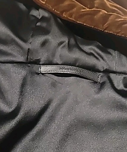 Rare Giorgio Armani Black Label Brown Metallic Velvet Hoodie Jacket Size Medium - Picture 5 of 10