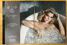 JESSICA SIMPSON COLLECTION AD for jewellery – PEOPLES – DIAMONDS – 2012 