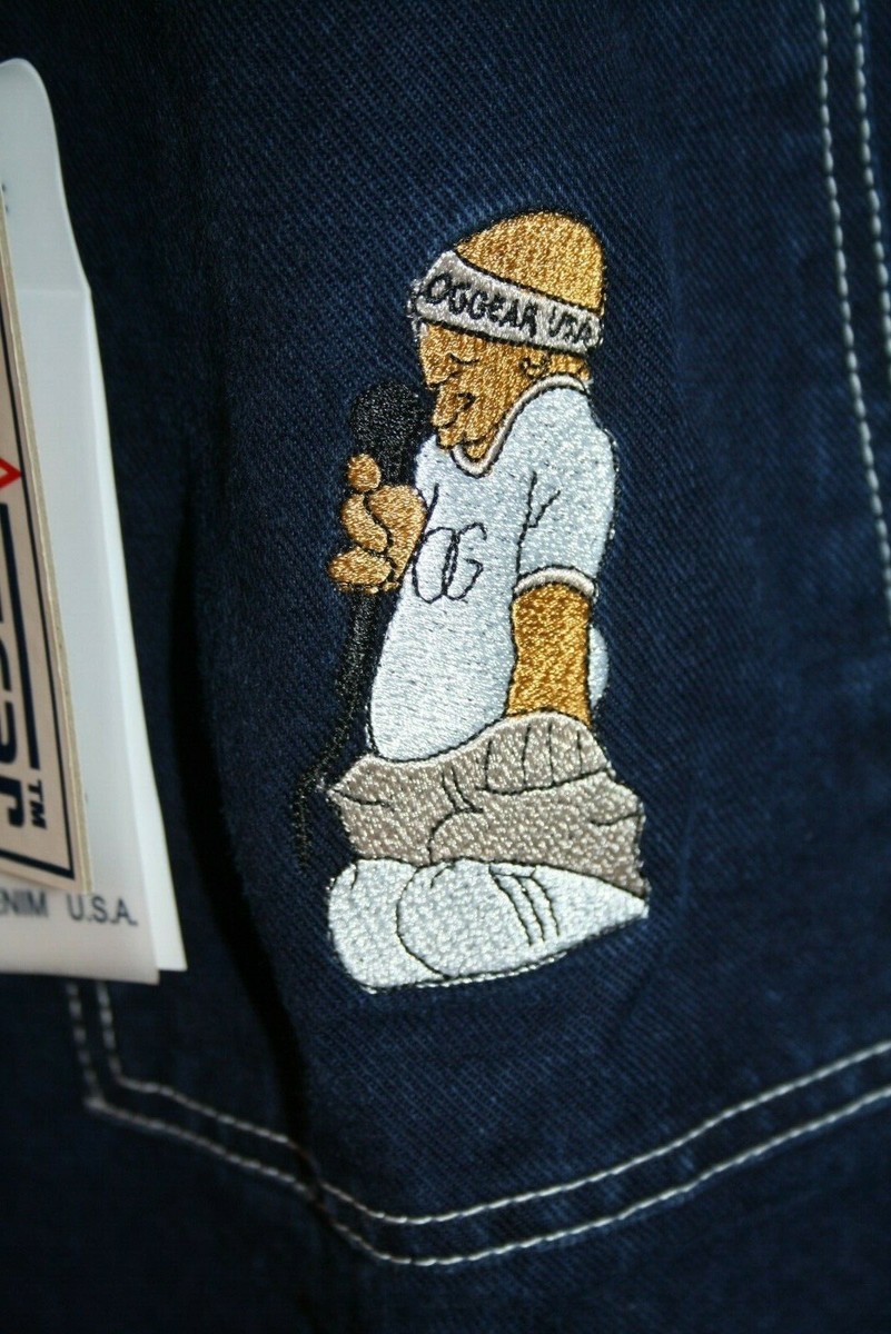 Veste Denim OG Gear USA Backstage – Pierre Vintage, Coupe Baggy, Neuf Avec étiquettes
