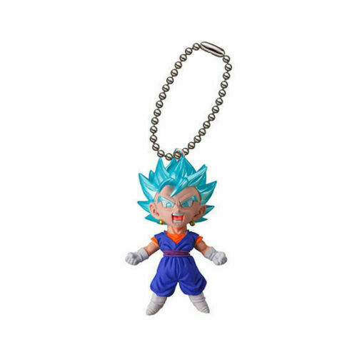 Dragon Ball Super UDM Mascot Keychain Strap Charm SD Figure~ SSGSS Vegito - Picture 2 of 2
