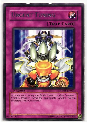 Urgent Tuning Rare 1st | DP08-EN027 | Yu-Gi-Oh Card