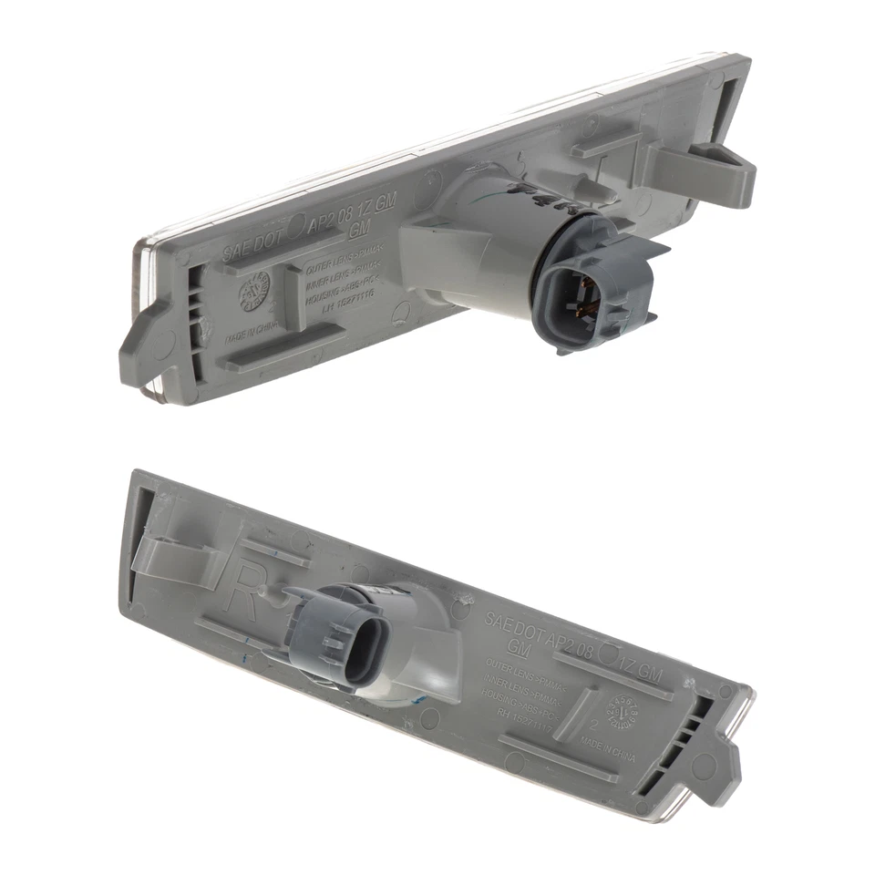 OEM NEW Rear Left & Right Side Marker Light Reflector Set 08-12 Chevrolet Malibu - Image 3 of 4