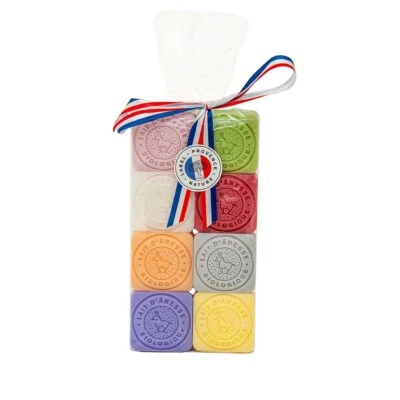 LABEL PROVENCE NATURE Label Provence - French Soap With Fresh Donkey Milk - Set of 8 - 30g
