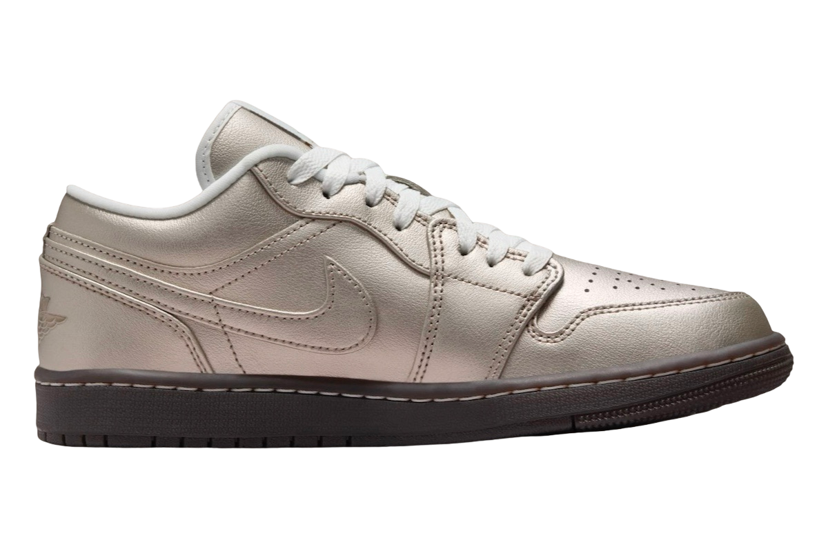 Nike Air Jordan 1 Low SE Metallic Zinc HQ3529-099 Womens Nike Air Jordan 1 Low SE Metallic Zinc HQ3529-099 Womens