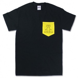 NEW-DESCENDENTS-I-Don-039-t-Want-To-Grow-Up-Black-Yellow-Pocket-Mens-PUNK-Shirt
