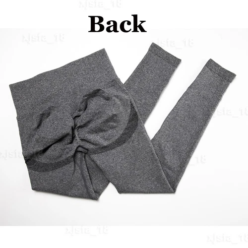 Women Anti Cellulite Yoga Pants High Waist PUSH UP Leggings Workout Trousers Gym - Picture 9 of 23