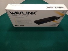 WAVLINK WL-UG39DK1 USB 3.0 UNIVERSAL DOCKING STATION  NEW OTHER