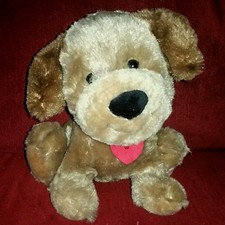 Hallmark LOVE YA PUP Sound  Motion Dog Brown 8in Animated Soft Plush 2012