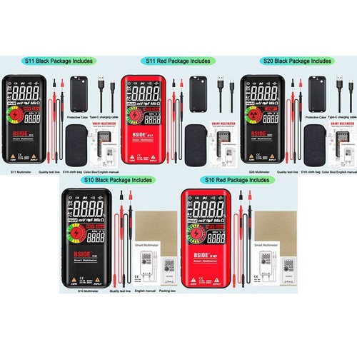 Digital Smart Multimeter Spannungsdetektor Farbe LCD Display Profi Messgerät - Bild 10 von 17