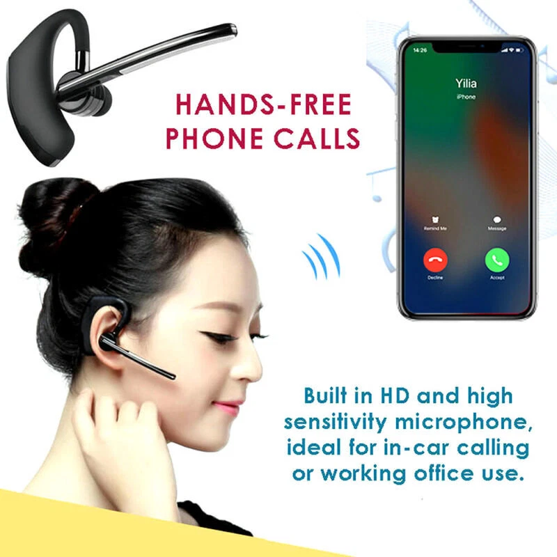 Wireless Bluetooth Handsfree Earphone Earbud Headset V8 with Microphone - Image 4 of 4