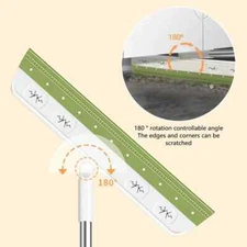 Magic Rubber Broom multifunctional  Silicone Sweeping Brush Mops Rotatable NIP