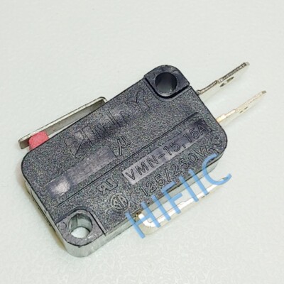 1PCS/5PCS ZIPPY VMN-15 Micro Limit Switch 3 Pins 15A 250V With Press Lever