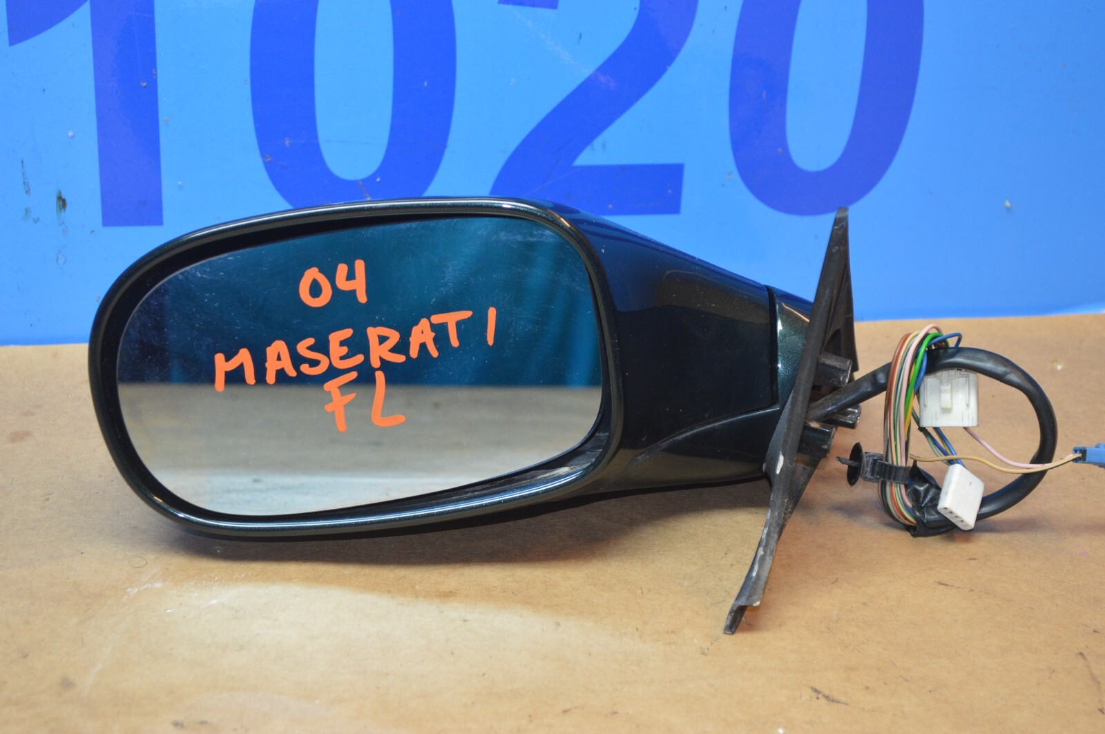 2004 M138 MASERATI GT COUPE LEFT DRIVER SIDE DOOR MIRROR ASSEMBLY