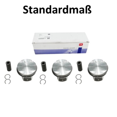 3xKolben Standardmaß 74,50 mm für VW 1.0 TSI 130050060100 04C107065AT DKJ DKL DK