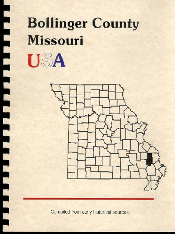 MO Bollinger County Marble Hill Lutesville 1888 "History of Southeast