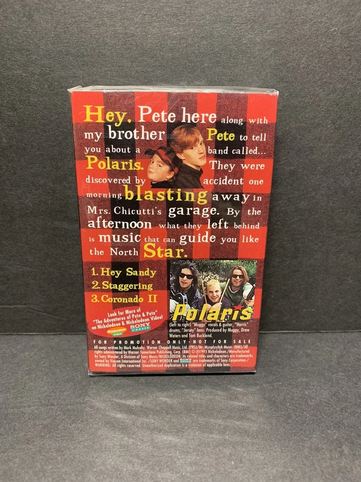 Polaris Happily Deranged music from Pete & Pete Cassette 1995 sealed - Image 2 of 4