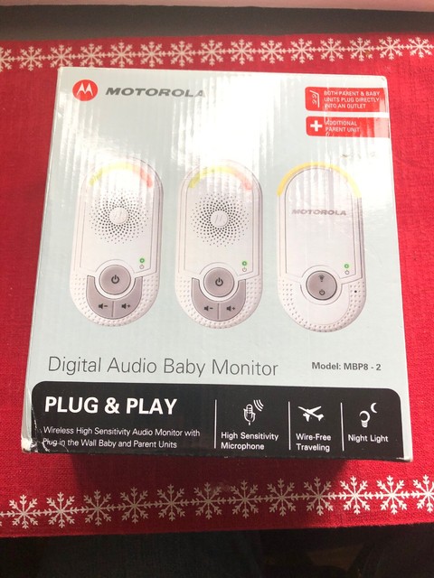 motorola digital baby monitor mbp8