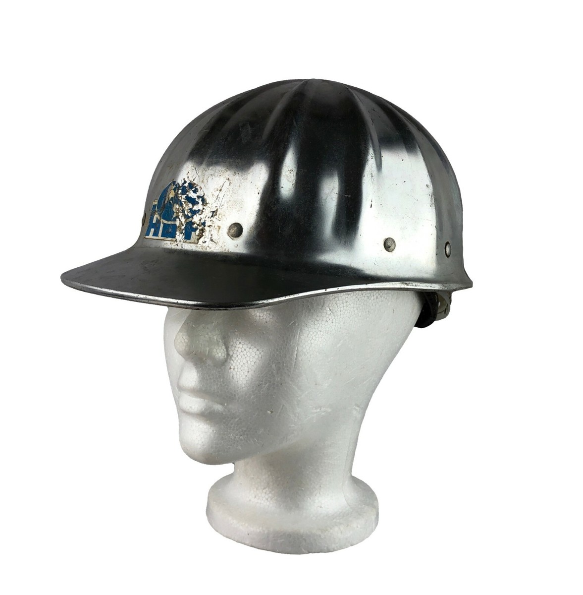 Vintage SuperLite Fibre Metal Aluminum Hard Hat Helmet with Insert