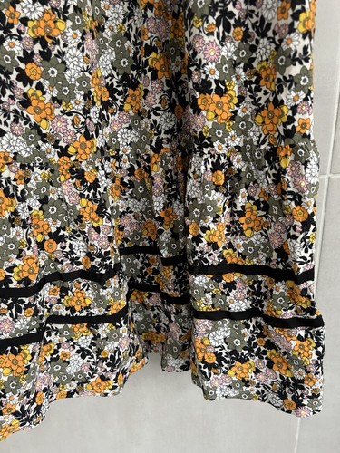 Me+Em Tiered Long Sleeve Floral Maxi Dress Daisy UK 6 - Picture 16 of 19