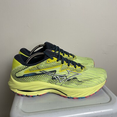 Mizuno Wave Rider 27 Sneakers Men's Size 10 Yellow Running Athletic  Australia