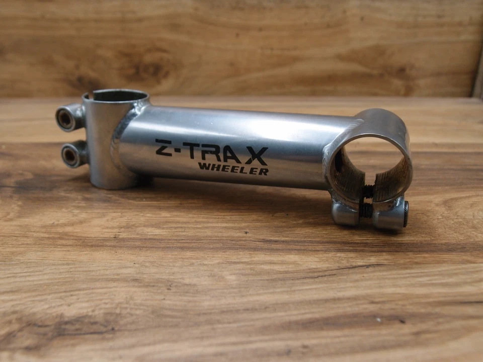 Rueda CrMo Wheeler Z Trax 25,4 mm de acero de vástago delantero de la década de 1990 para MTB 1 1/8 pulgadas Foto 3 de 4