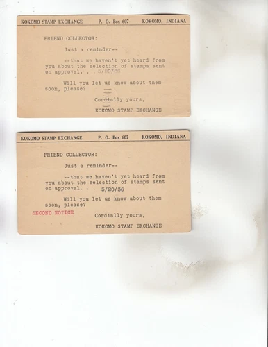 2 GPC's Kokomo Stamp Exchange Kokomo IN