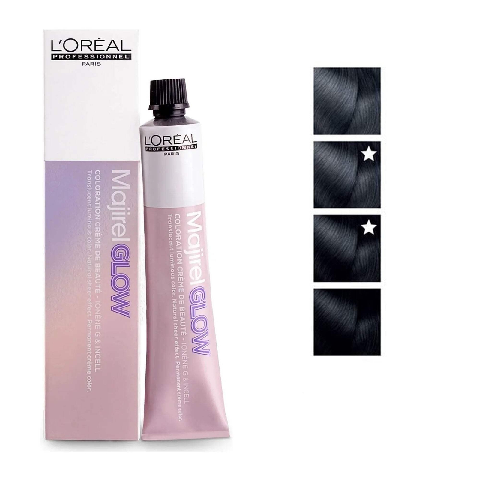 Loreal Professionnel - Majirel Glow Permanent Hair Colour Dark .11 Pollution Ash