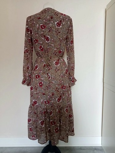 Tropicale.ge Vestido Largo Ligero Elegante & Chic Beis Marrón TALLA S (36) - Imagen 10 de 10