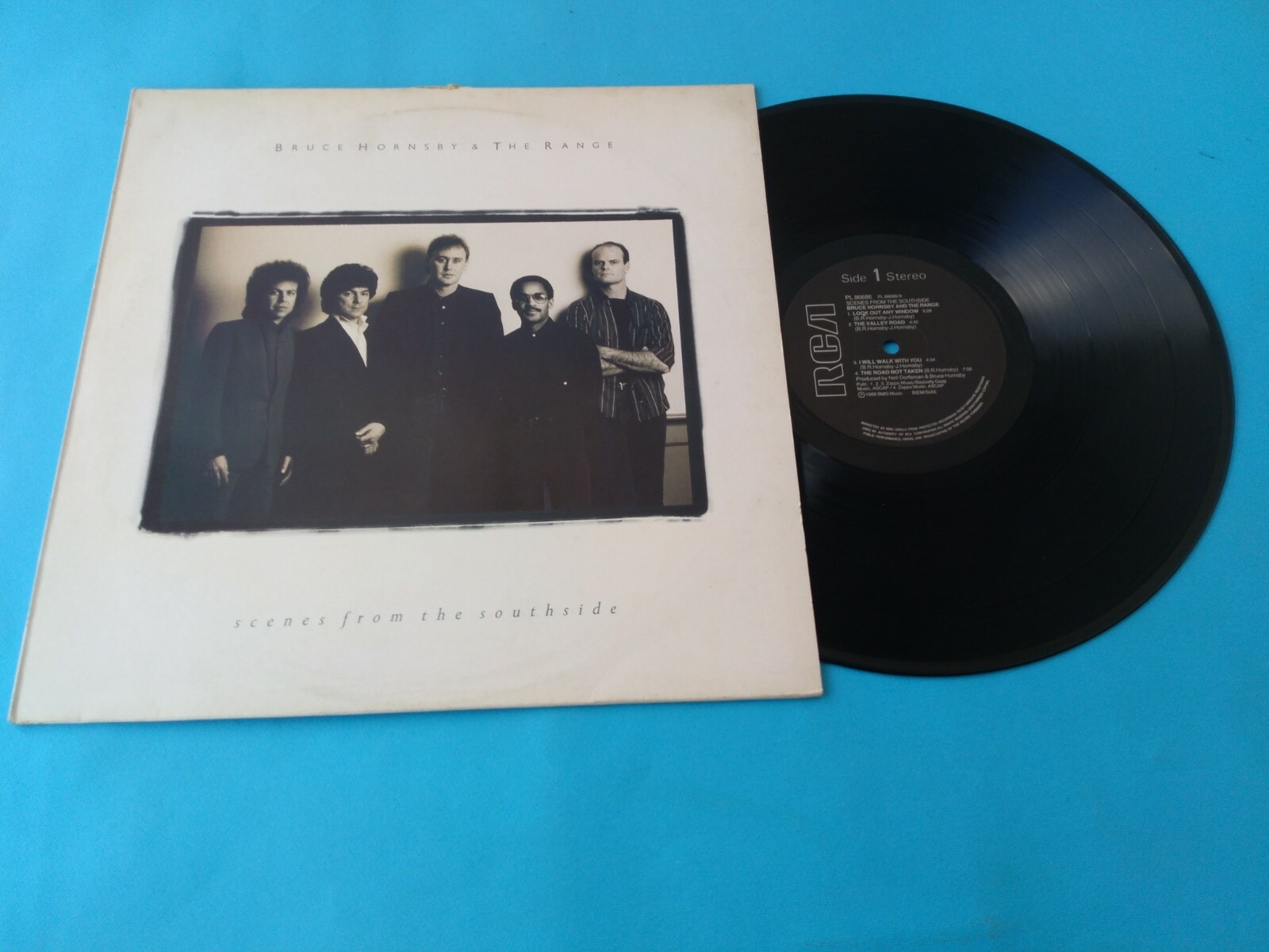 BRUCE HONRSBY & THE RANGE " SCENES FROM THE SOUTHSIDE" LP VINYL 33 RPM