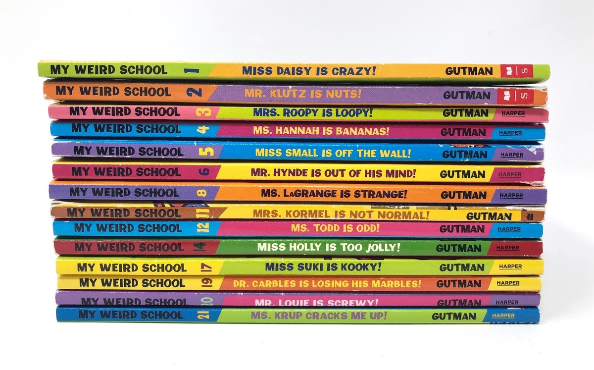 My Weird School book lot of 14 by Dan Gutman Scholastic