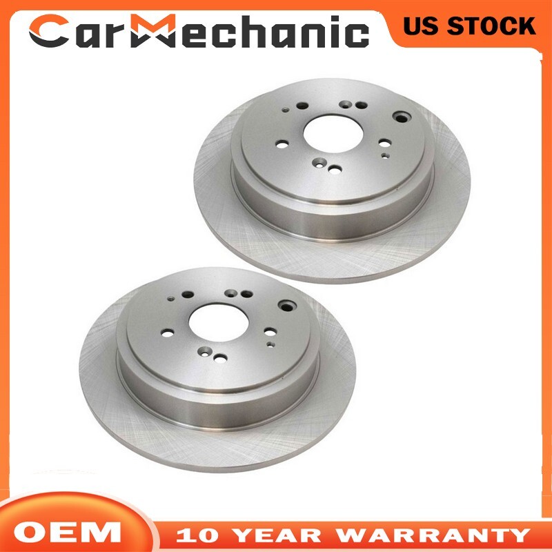 Acura MDX Pilot Rear Disc Brake Rotors Kit 2001-2008 313mm