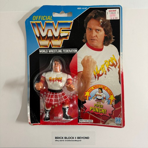 1991 Hasbro Official WWF Series 2 Rowdy Roddy Pipe...