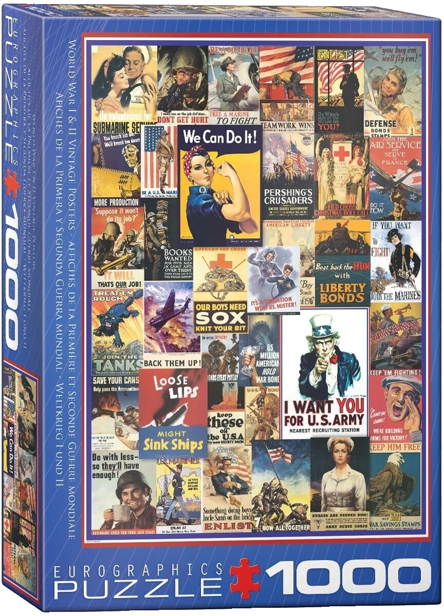 War 1000 - 1999 Pieces Puzzles