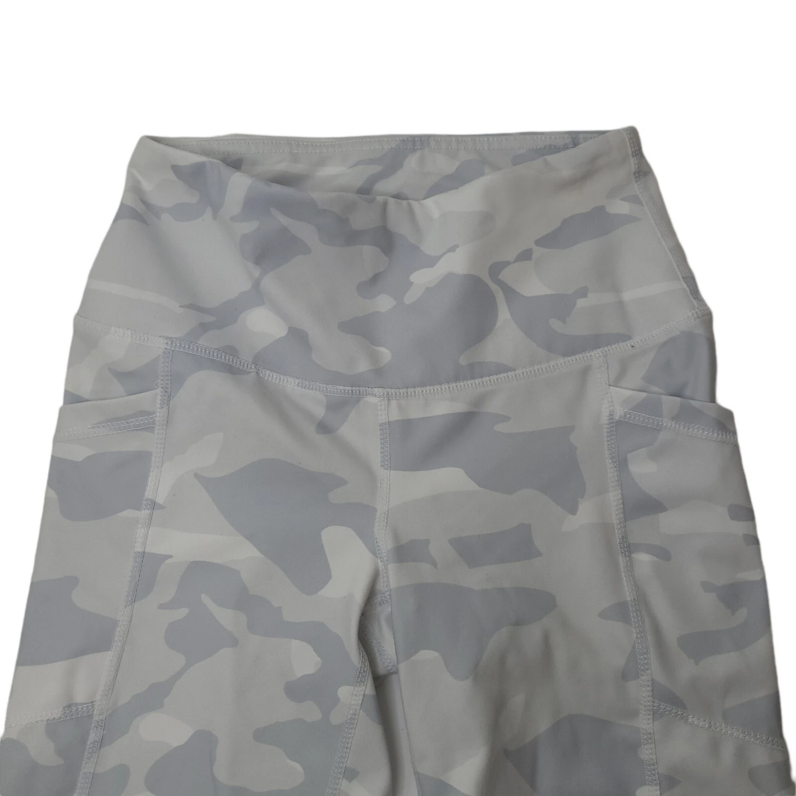yogalicious lux midrise camo spandex shorts