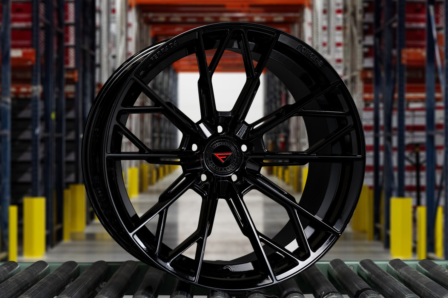 20” Ferrada FR11 Black Concave Wheel For Mclaren 570 650 720 750 20X9 20X11